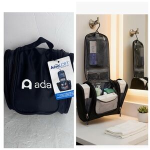Aero Loft  NEW Easy Access Toiletry Bag Nylon Pockets Zip Hanging Design Travel